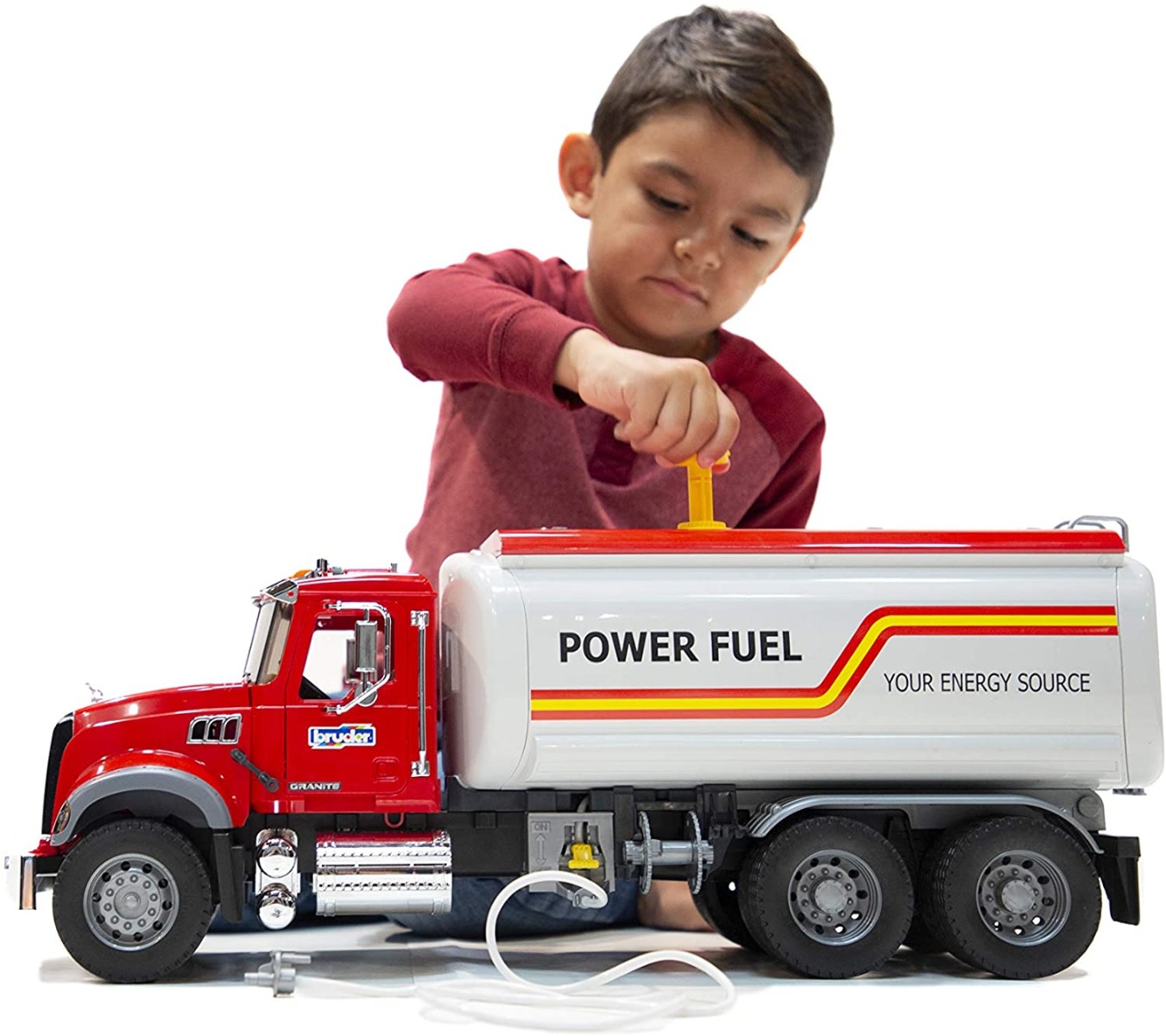 BRUDER MACK GRANITE TANKER TRUCK