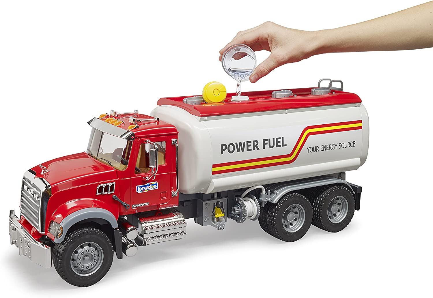 BRUDER MACK GRANITE TANKER TRUCK