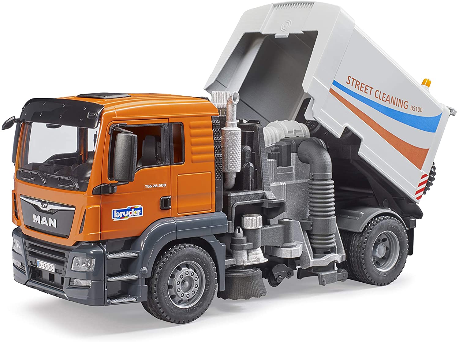 BRUDER MAN TGS STREET SWEEPER