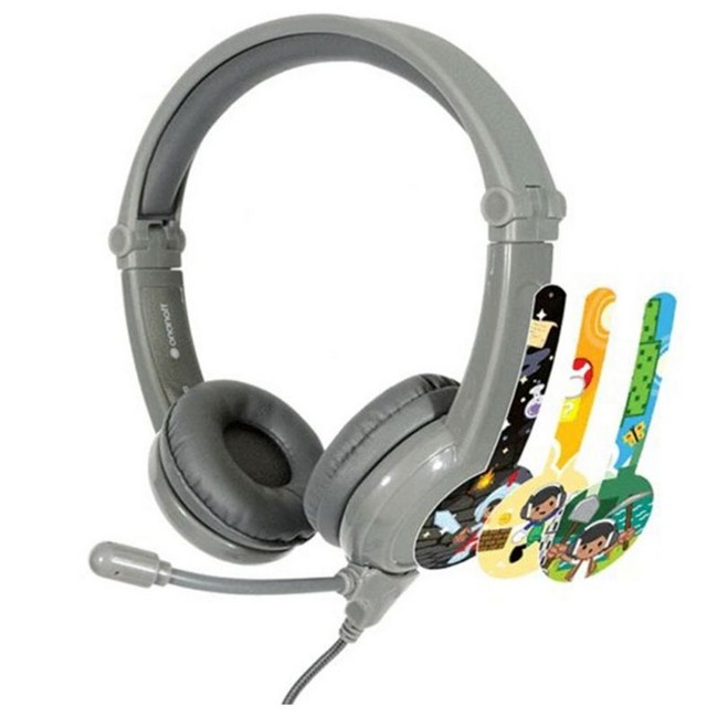 BUDDYPHONES GALAXY GAMING HEADPHONES GREY