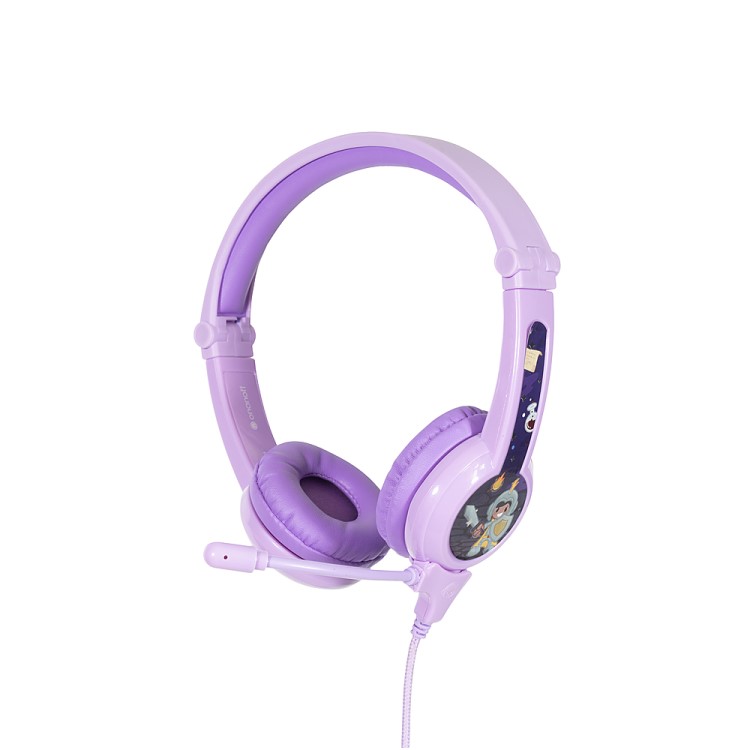 BUDDYPHONES GALAXY GAMING HEADPHONE PURPLE