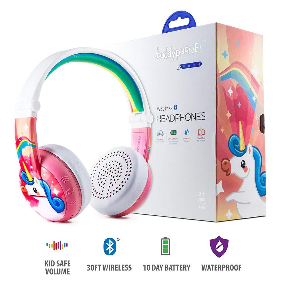 BUDDYPHONES WAVE BT HP WATERPROOF UNICORN