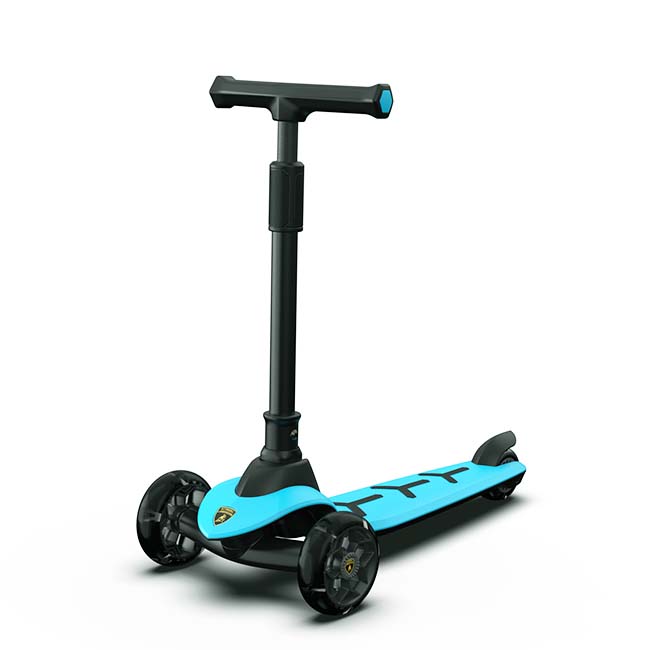 LAMBORGHINI FOLDABLE SCOOTER-BLUE
