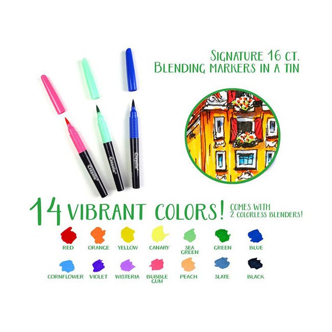 CRAYOLA BLENDING MARKERS