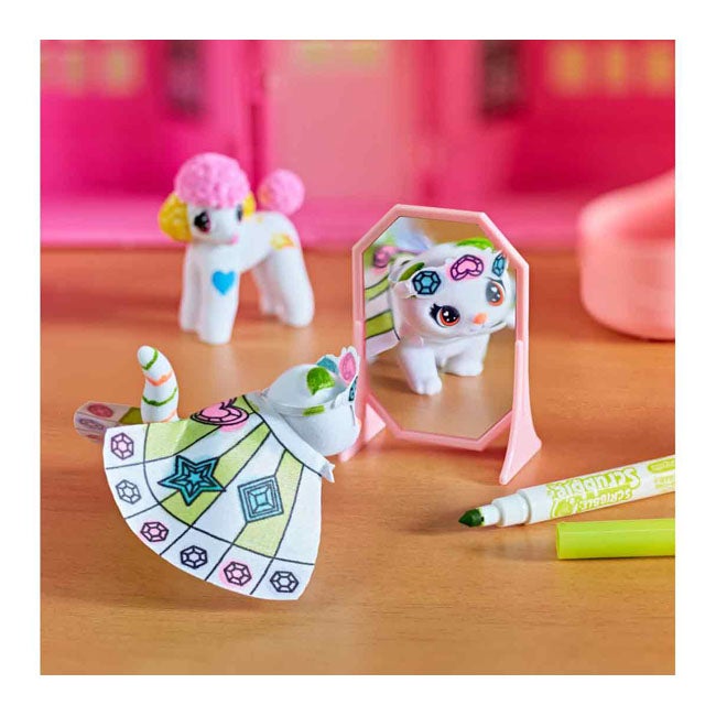 CRAYOLA SCRIBBLE SCRUBBIE PETS SUPER SALON PLAYSET