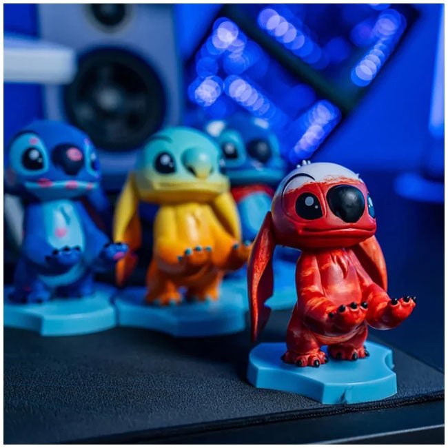 CG LILO AND STITCH BADNESS LEVEL EARBUDS/PHONE HOLDER