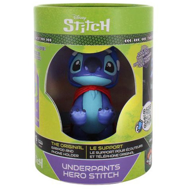 CG LILO AND STITCH UNDERPANTS HERO EARBUDS AND PHONE HOLDER
