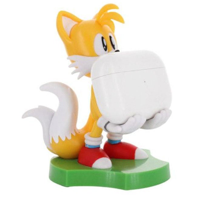 CG SEGA TAILS EARBUDS AND PHONE HOLDER