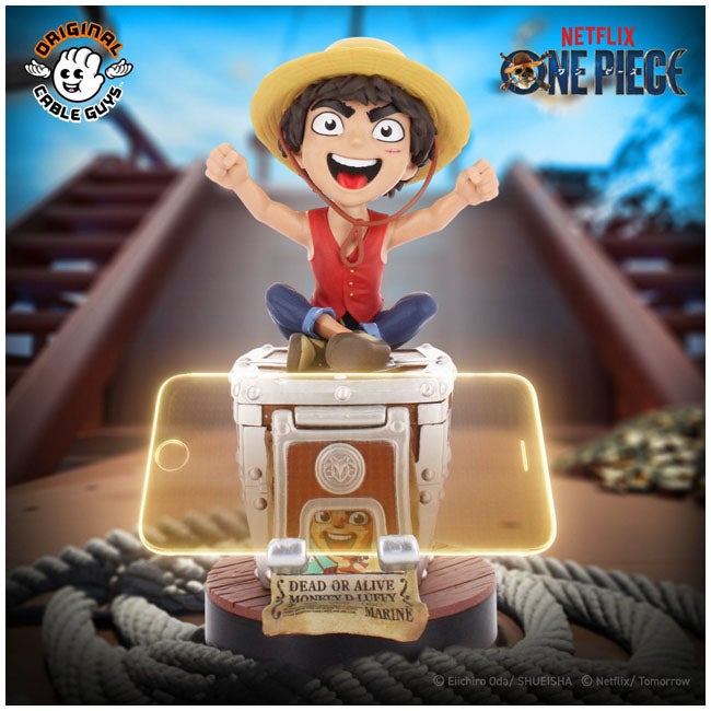 CG NETFLIX LUFFY WANTED POSTER CHARGING STAND HOLDER