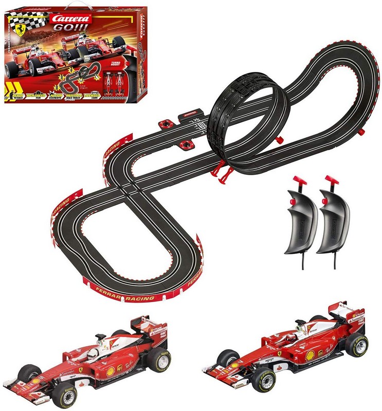 CARRERA RACING SET GO FERRARI RACE SPIRIT (5.3M)