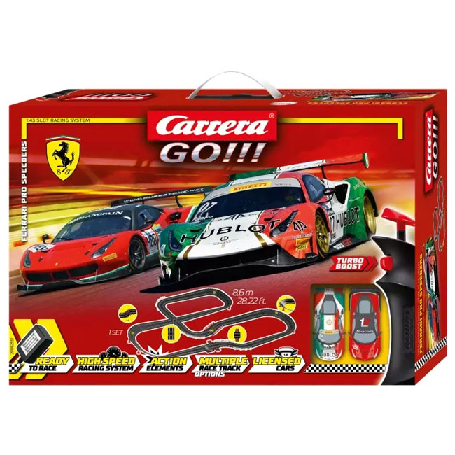 CARRERA GO FERRARI PRO SPEEDERS SET-8.6M