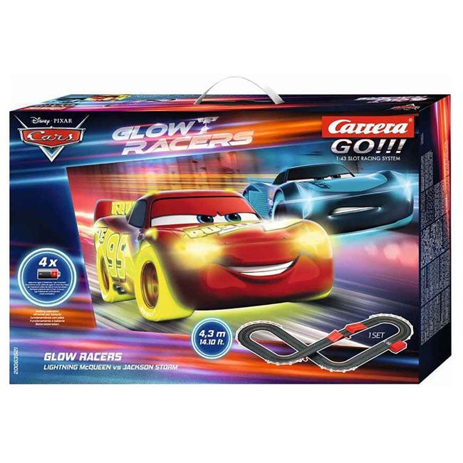 CARRERA GO DISNEY CARS GLOW RACING TRACK SET