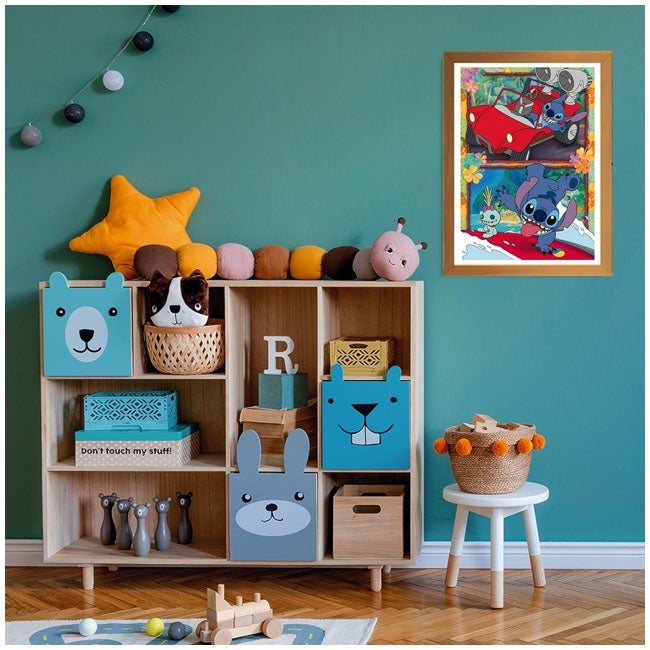 CLEMENTONI SUPERCOLOR DISNEY STITCH - 104 PCS PUZZLE