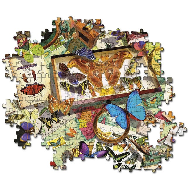 CLEMENTONI THE BUTTERFLY COLLECTOR - 500 PCS PUZZLE