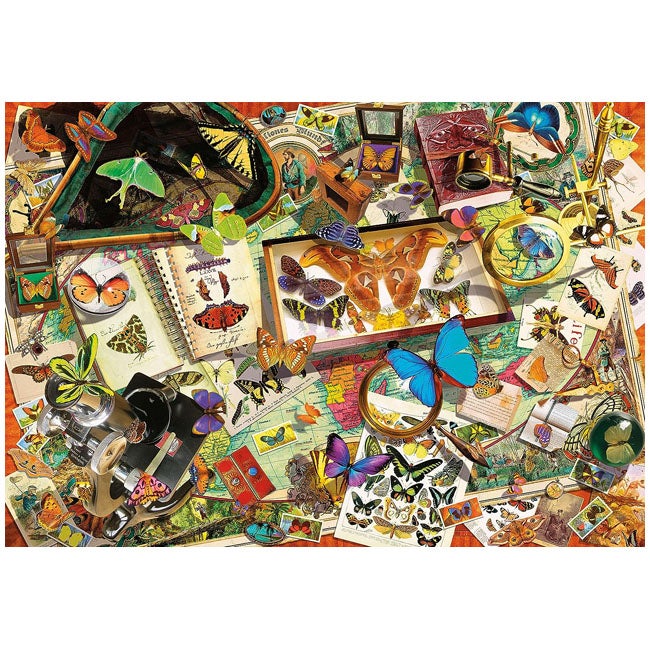 CLEMENTONI THE BUTTERFLY COLLECTOR - 500 PCS PUZZLE