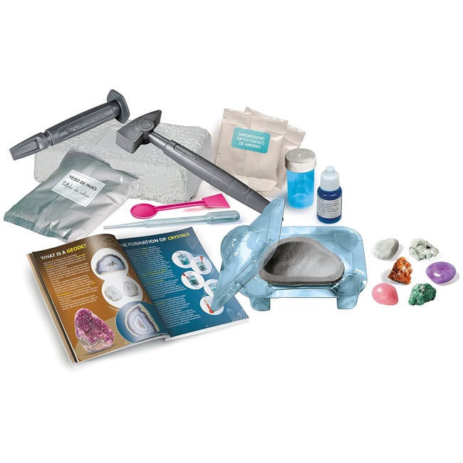 CLEMENTONI MINERALS AND GEODES SCIENTIFIC KIT
