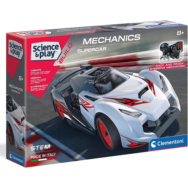 CLEMENTONI MECHANICS LAB RACING CARS