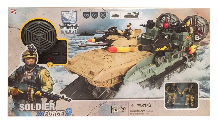 CHAP MEI SOLDIER FORCE 9 MEGA HOVER SPEEDER PLAYSET