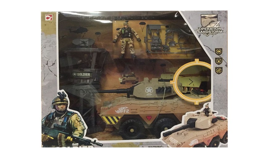 CHAP MEI SOLDIER FORCE 9 SWAMP PIRANA PLAYSET