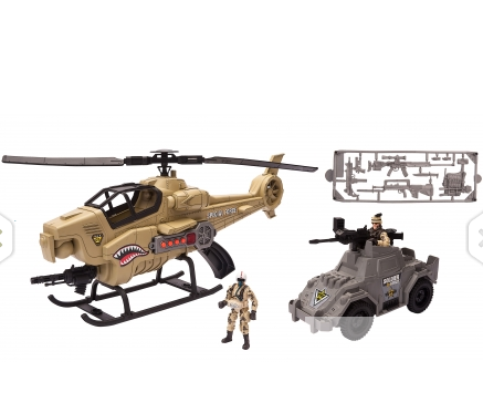 CHAPMEI SOLDIER FORCE9 SHADOW COPTER PLAYSET