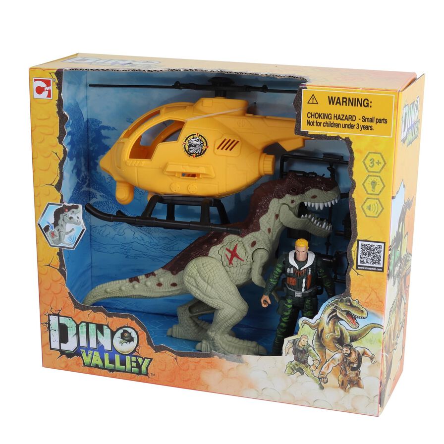 CHAP MEI DINO VALLEY COPTER ATTACK PLAYSET