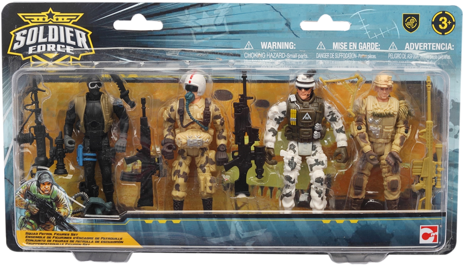 CHAP MEI SOLDIER FORCE SQUAD PATROL FIGURE SET