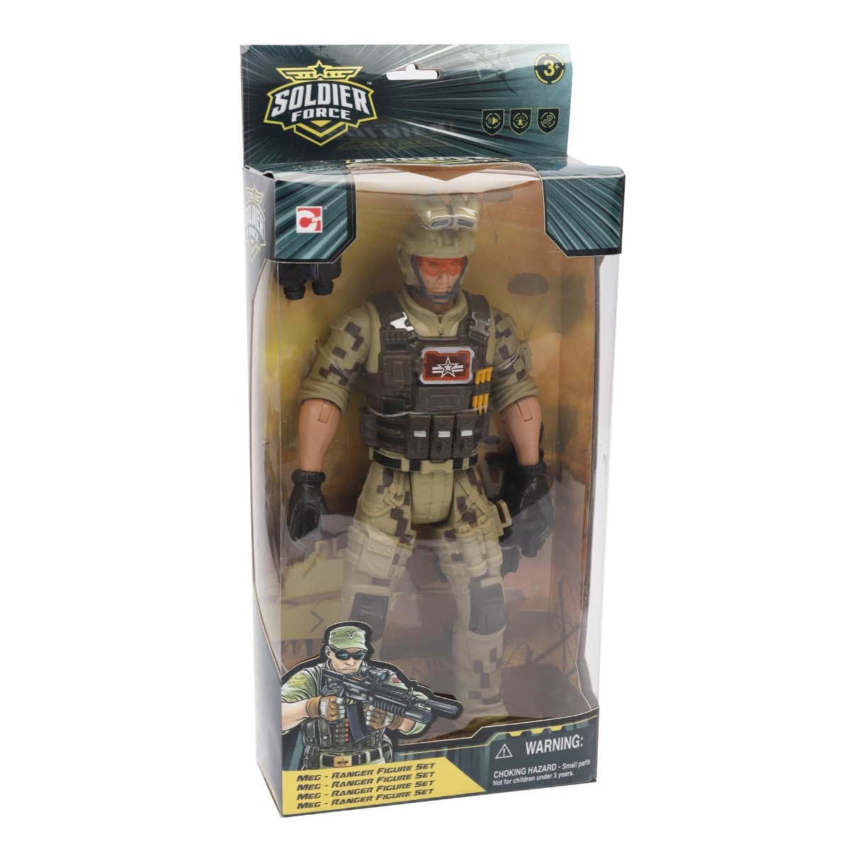 CHAP MEI SOLDIER FORCE MEG-RANGER FIGURE SET