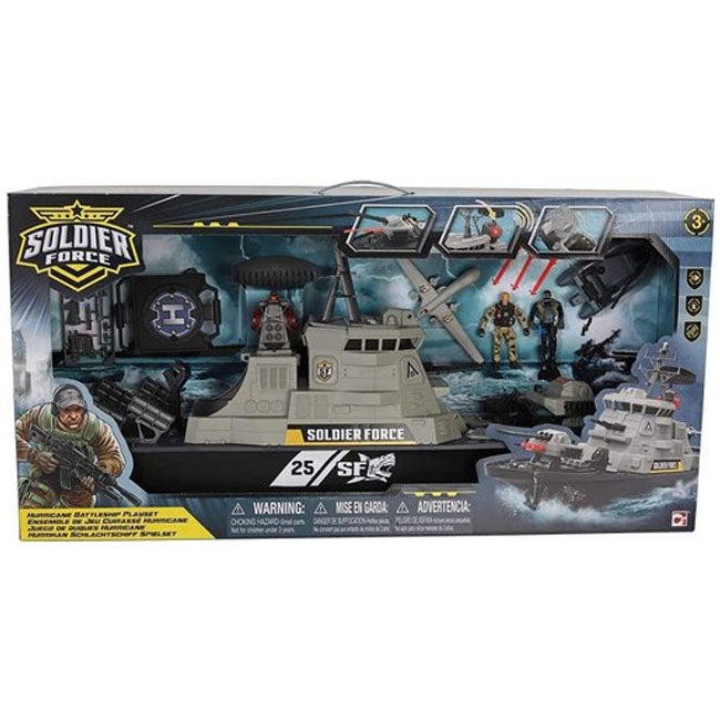 CHAPMEI SOLDIER FORCE HURRICANE BATTLESHIP PLAYSET