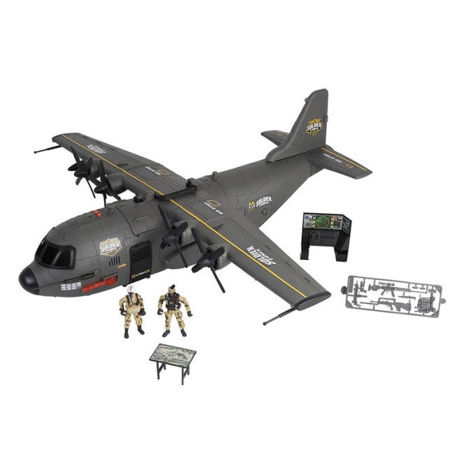 SOLDIER FORCE HERCULES CARGO PLANE PLAYSET