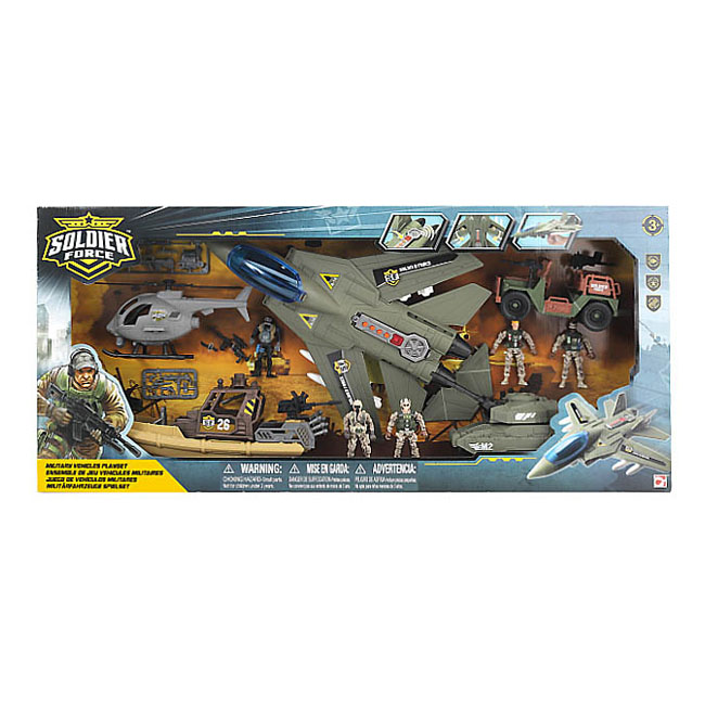 CHAP MEI SOLDIER FORCE MILITARY VEHICLE PLAYSET