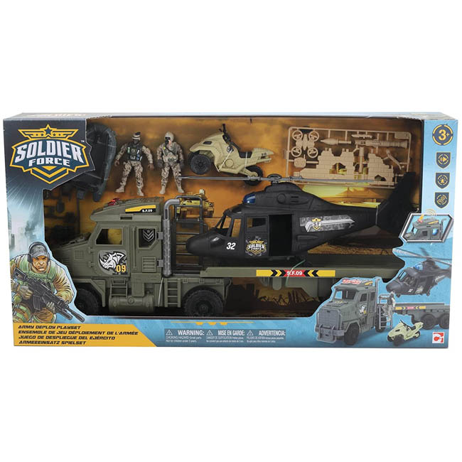 CHAPMEI SOLDIER FORCE ARMY DEPLOY PLAYSET