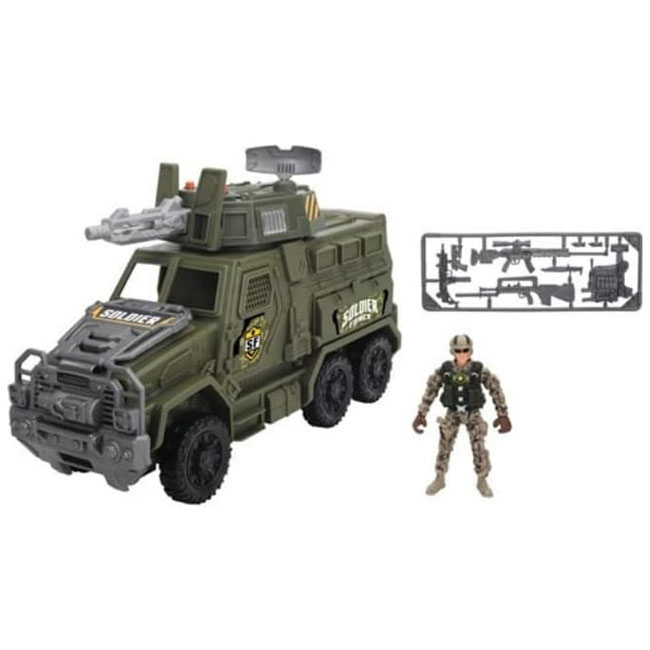 SOLDIER FORCE TACTICAL COMMAND TRUCK PLAYSET