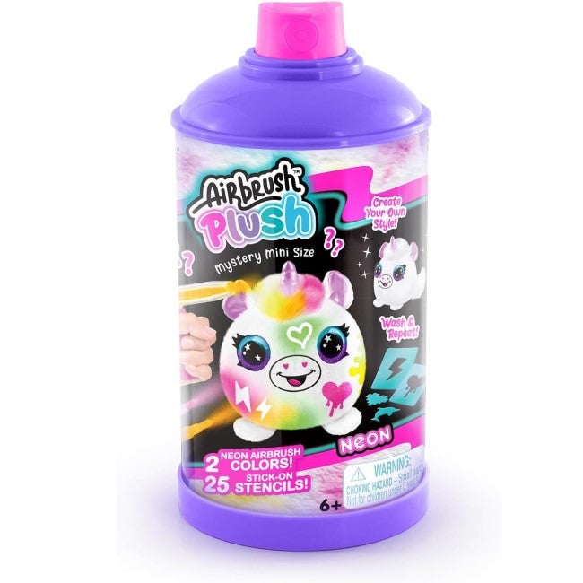 CANAL TOYS AIRBRUSH PLUSH - NEON MINI MYSTERY KIT