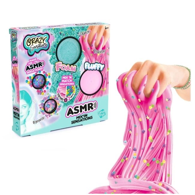 CANAL TOYS CRAZE SENSATIONS ASMR 2-PACK MIX N MATCH CASE