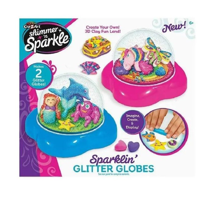 CRA-Z-ART SHIMMER N SPARKLE GLITTER DOME KIT