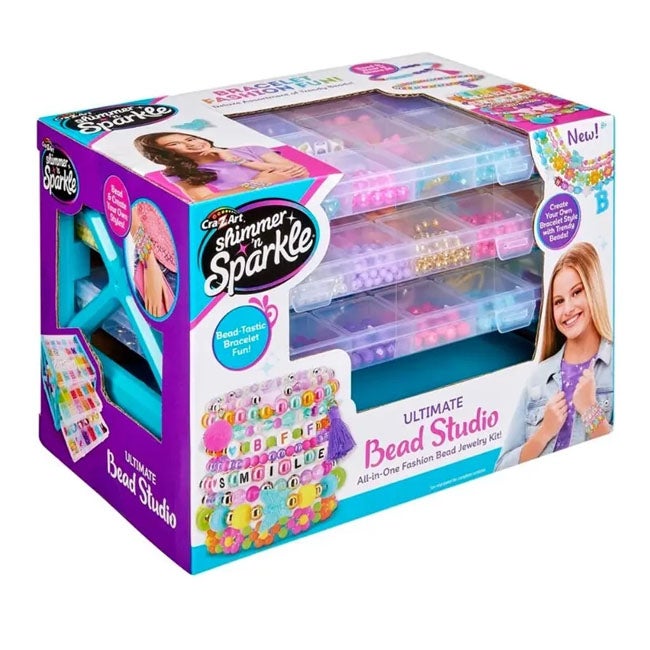 CRA-Z-ART SHIMMER N SPARKLE ULTIMATE BEAD STUDIO