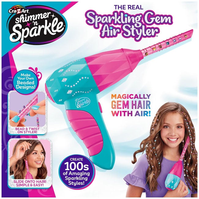 CRA-Z-ART SHIMMER N SPARKLE REAL SPARKLING GEM AIR STYLER