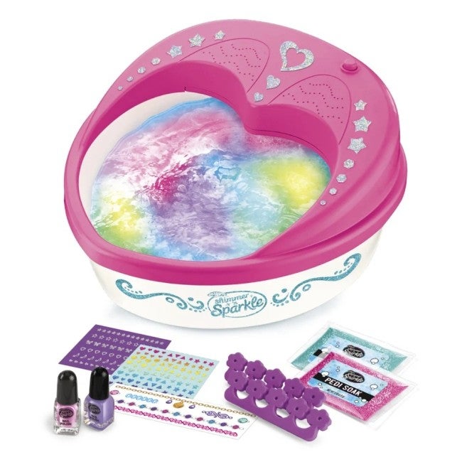 CRA-Z-ART SHIMMER AND SPARKLE 5 IN 1 REAL SUPER SPA SALON PL