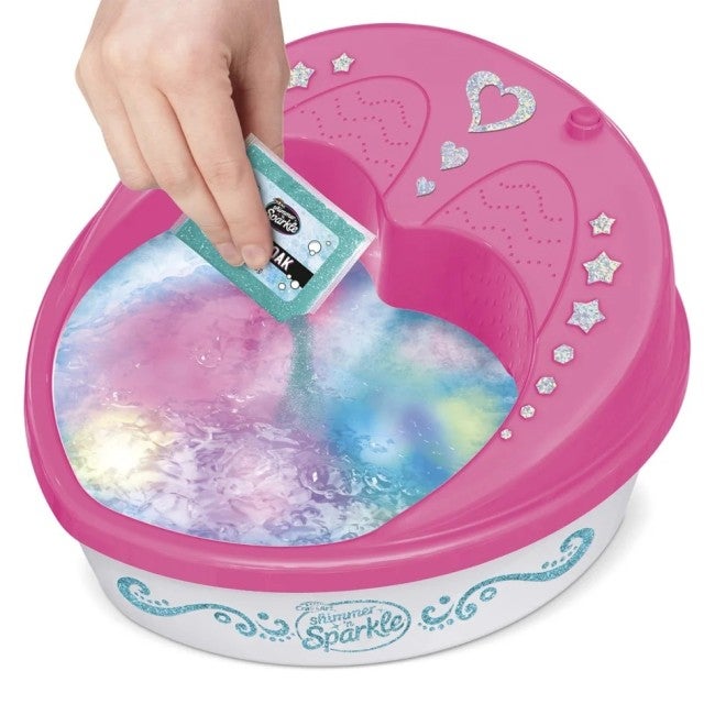 CRA-Z-ART SHIMMER AND SPARKLE 5 IN 1 REAL SUPER SPA SALON PL