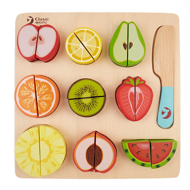 CLASSIC WORLD CUTTING FRUIT PUZZLE