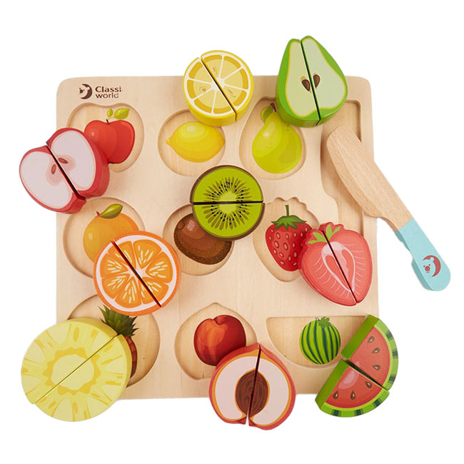CLASSIC WORLD CUTTING FRUIT PUZZLE