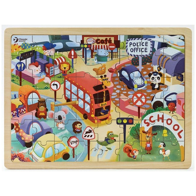 CLASSIC WORLD ANIMAL CITY JIGSAW PUZZLE