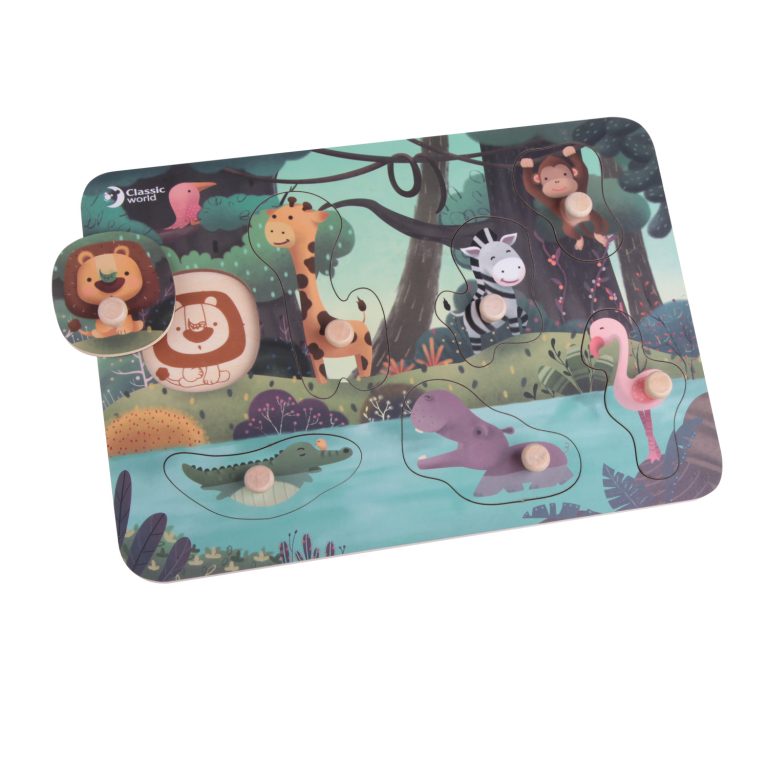 CLASSIC WORLD WILD ANIMAL PUZZLE