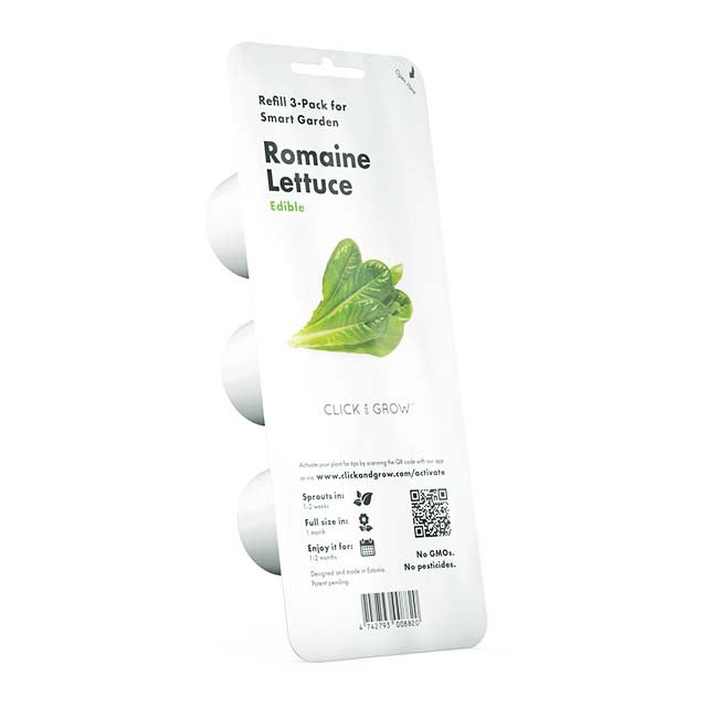 CLICK AND GROW PLANT PODS ROMAINE LETTUCE