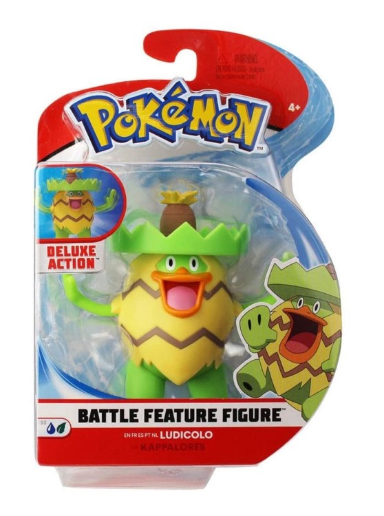 POKEMON 4.5 INCH BATTLE FEATURE FIGURE LUDICOLO