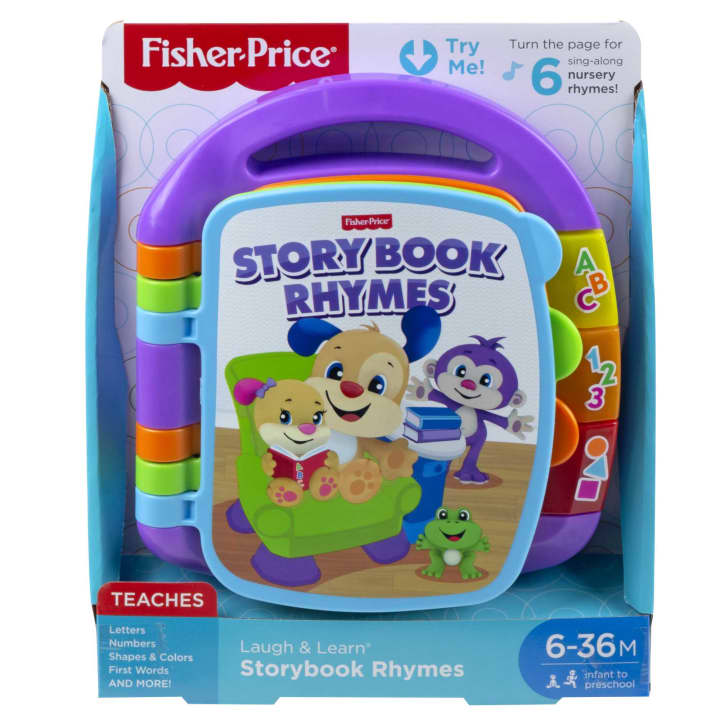 FISHER-PRICE LAUGH AND LEARN RHYMES STORYBOOK