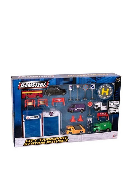 TEAMSTERZ TRANSPORT STATION SET 20PC
