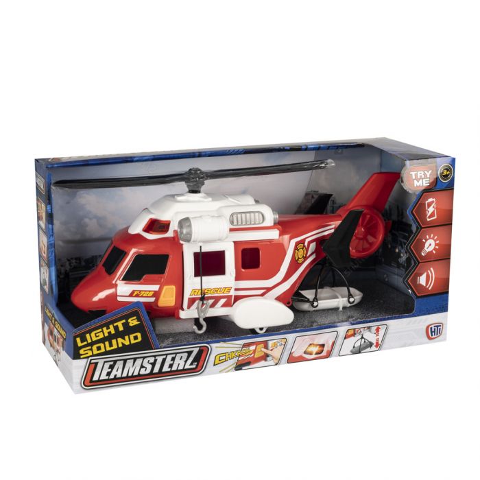 TEAMSTERZ MEDIUM L&S FIRE RESCUE HELICOPTER