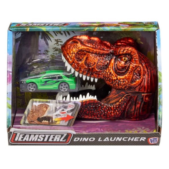 TEAMSTERS DINOSAUR LAUNCHER + 1 CAR