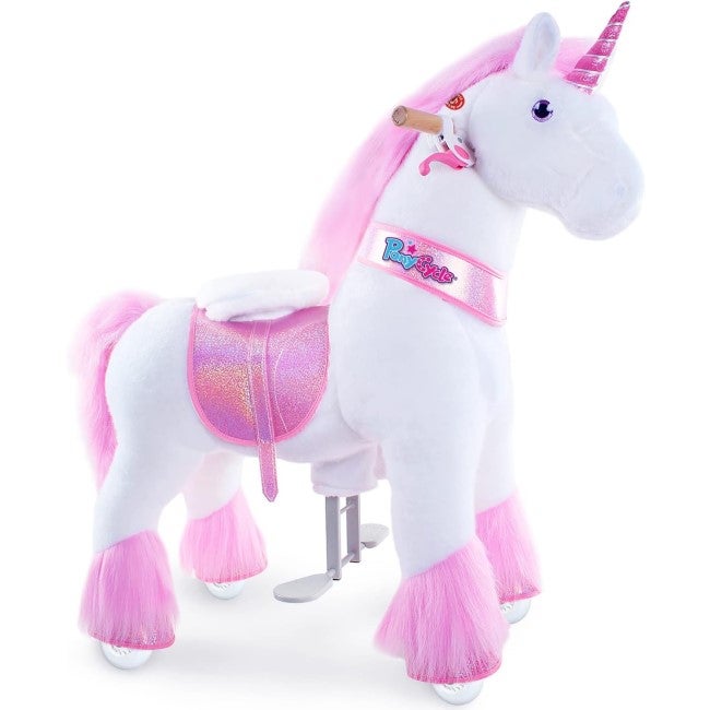 PONYCYCLE UNICORN RIDE ON WITH BRAKE AND SOUND